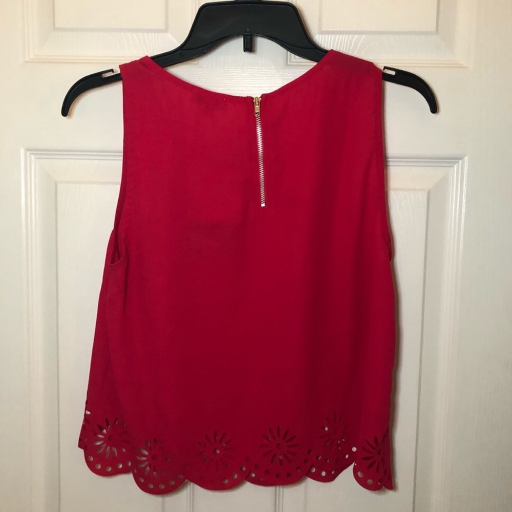 Pink Laser Cut Tank - Picture 5 of 6